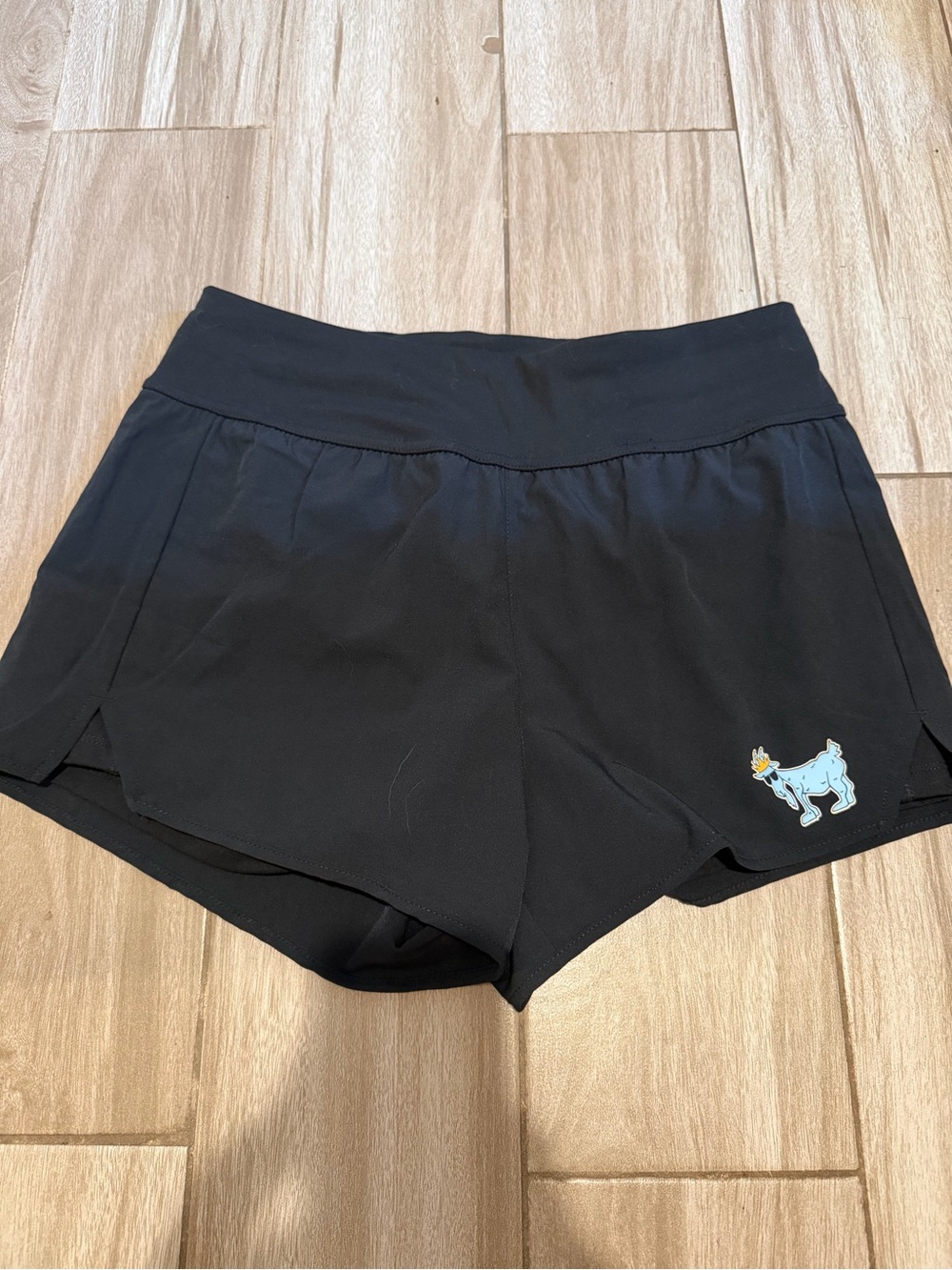 Black Women's goat USA shorts
